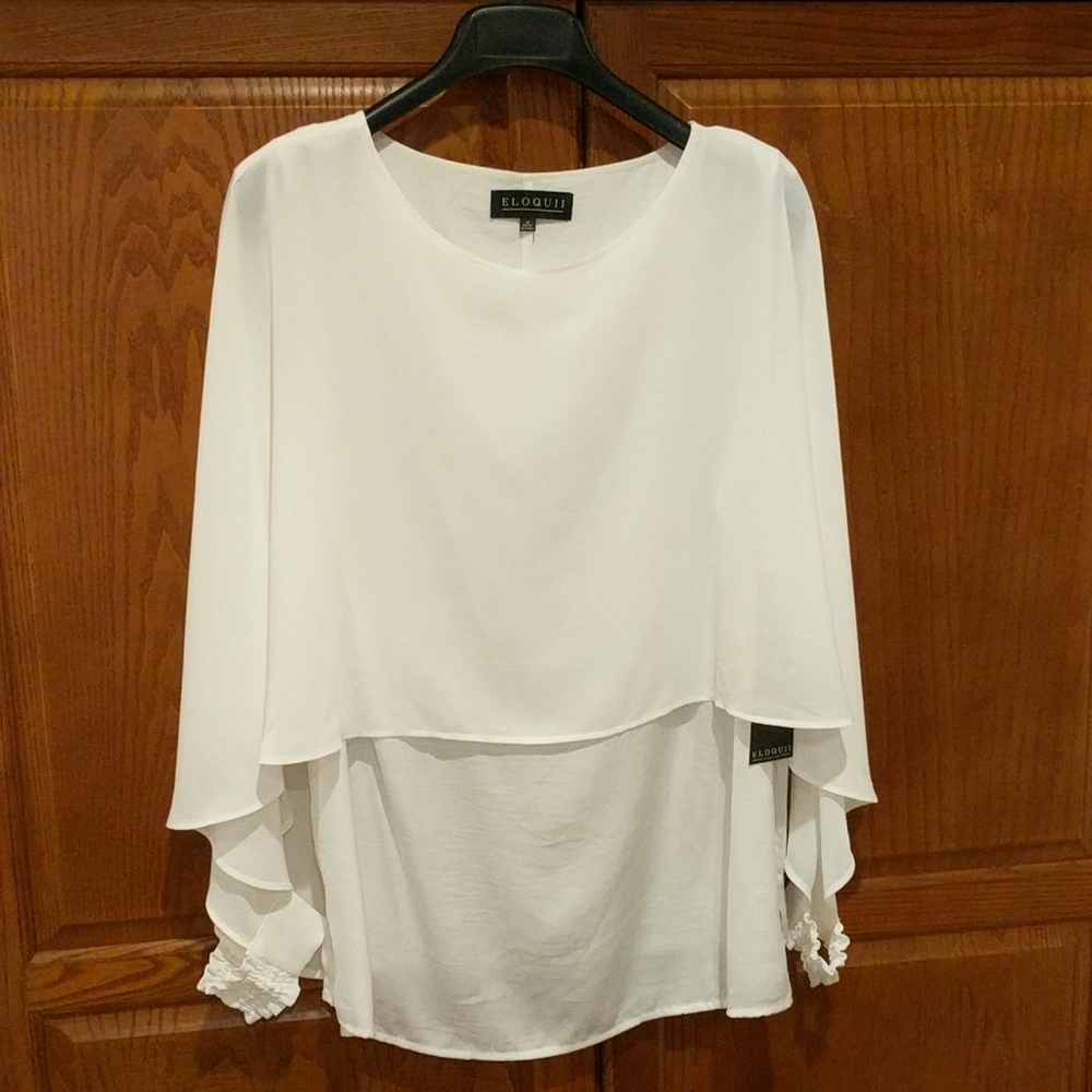 Eloquii Flowy Blouse